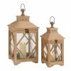 Best deal 🔔 Grayson Lane 2-Candle Wood Lantern Holder - 21-in, 16-in ❤️