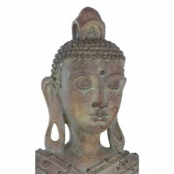 Brand new 🤩 Grayson Lane Buddha Eclectic Sculpture - Brown Poly Stone- 48-in X 10-in 👍 -GRAYSON LANE Sales 2022 330858503 AlternateImage2 l