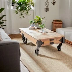 Best Sale 🥰 Grayson Lane Contemporary Wood Coffee Table ❤️ -GRAYSON LANE Sales 2022 330858508 AlternateImage2 l