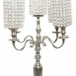 Budget ❤️ Grayson Lane 5-Candle Metal Hurricane Holder - 44-in x 20-in 🧨 -GRAYSON LANE Sales 2022 330858514 AlternateImage3 l