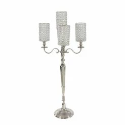 Budget ❤️ Grayson Lane 5-Candle Metal Hurricane Holder - 44-in x 20-in 🧨 -GRAYSON LANE Sales 2022 330858514 AlternateImage5 l