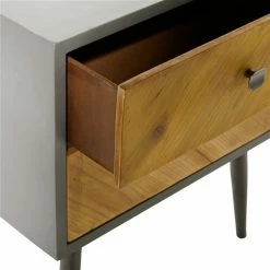 Deals 🔥 Grayson Lane Grey 2-Drawer Accent Chest 😀 -GRAYSON LANE Sales 2022 330858515 AlternateImage2 l