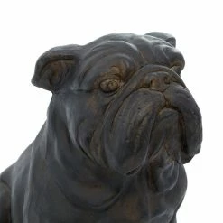 Best Pirce 🔥 Grayson Lane Traditional 🦮 Dog Sculpture - Brown Poly Stone - 11-in X 10-in 👍 -GRAYSON LANE Sales 2022 330858519 AlternateImage2 l