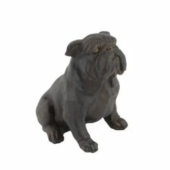 Best Pirce 🔥 Grayson Lane Traditional 🦮 Dog Sculpture - Brown Poly Stone - 11-in X 10-in 👍 -GRAYSON LANE Sales 2022 330858519 AlternateImage3 l