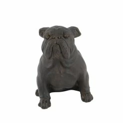 Best Pirce 🔥 Grayson Lane Traditional 🦮 Dog Sculpture - Brown Poly Stone - 11-in X 10-in 👍 -GRAYSON LANE Sales 2022 330858519 AlternateImage4 l