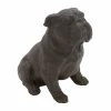 Best Pirce 🔥 Grayson Lane Traditional 🦮 Dog Sculpture - Brown Poly Stone - 11-in X 10-in 👍