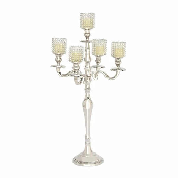 Hot Sale ๐ฅ Grayson Lane 5-Candle Metal Hurricane Holder - 29-in x 15-in ๐งจ 1 Hot Sale ๐ฅ Grayson Lane 5-Candle Metal Hurricane Holder - 29-in x 15-in ๐งจ