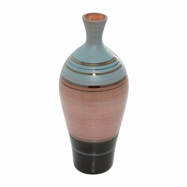 Hot Sale 🎁 Grayson Lane Contemporary Vase - Pink Ceramic - 15-in X 6-in x 6-in ⭐ 5 Hot Sale 🎁 Grayson Lane Contemporary Vase - Pink Ceramic - 15-in X 6-in x 6-in ⭐ - Image 5