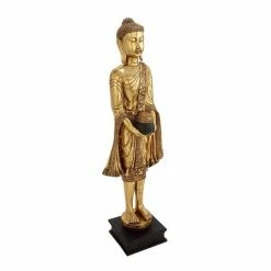 Flash Sale 🔥 Grayson Lane Buddha Eclectic Sculpture - Gold Resin - 54-in X 16-in 👏 8 Flash Sale 🔥 Grayson Lane Buddha Eclectic Sculpture - Gold Resin - 54-in X 16-in 👏 -GRAYSON LANE Sales 2022 330858535 AlternateImage3 l