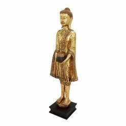 Flash Sale 🔥 Grayson Lane Buddha Eclectic Sculpture - Gold Resin - 54-in X 16-in 👏 9 Flash Sale 🔥 Grayson Lane Buddha Eclectic Sculpture - Gold Resin - 54-in X 16-in 👏 -GRAYSON LANE Sales 2022 330858535 AlternateImage4 l