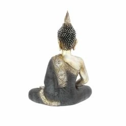 Best Sale 🥰 Grayson Lane Buddha Bohemian Sculpture -Brass Poly Stone - 16-in X 12-in ✨ -GRAYSON LANE Sales 2022 330858544 AlternateImage5 l