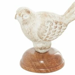 Best reviews of 🎁 Grayson Lane Set of 2 7-in , 5-in - Brown Farmhouse Bird Sculpture - Mango Wood 🔔 -GRAYSON LANE Sales 2022 330858552 AlternateImage2 l