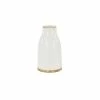 Discount ⌛ Grayson Lane Set of 2 7-in x 12-in Contemporary Vase - White Porcelain 🌟