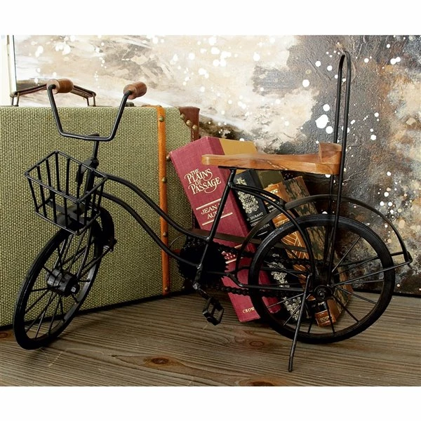 Deals 🔥 Grayson Lane Vintage Sculpture - Black Metal Bicycle - 12-in X 19-in ❤️ 2 Deals 🔥 Grayson Lane Vintage Sculpture - Black Metal Bicycle - 12-in X 19-in ❤️ - Image 2