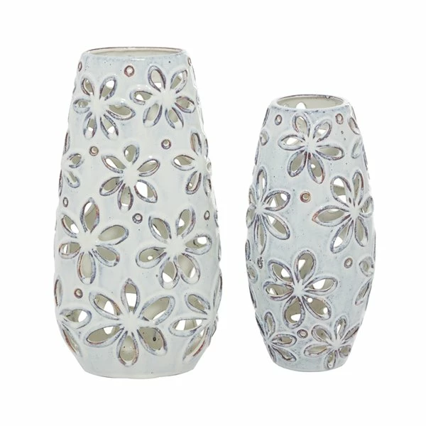 Cheap ๐ฅฐ Grayson Lane Set of 2 14-in , 11-in Farmhouse Vase - White - Ceramic ๐ 5 Cheap ๐ฅฐ Grayson Lane Set of 2 14-in , 11-in Farmhouse Vase - White - Ceramic ๐ - Image 5