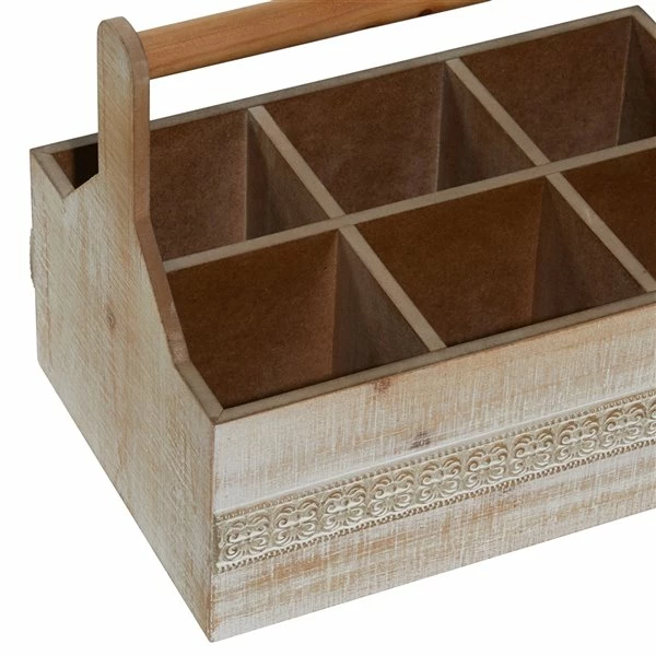 Cheap 💯 Grayson Lane Boho Style Tray - Brown Wood - 12-in X 15-in x 10-in ⌛ 3 Cheap 💯 Grayson Lane Boho Style Tray - Brown Wood - 12-in X 15-in x 10-in ⌛ - Image 3