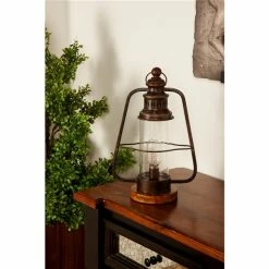 New 😉 Grayson Lane Metal Lantern Holder - 16-in x 10-in 🎁 -GRAYSON LANE Sales 2022 330858585 AlternateImage2 l