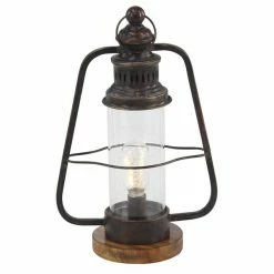 New 😉 Grayson Lane Metal Lantern Holder - 16-in x 10-in 🎁