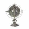 Hot Sale 💯 Grayson Lane Traditional Globe - Silver Stainless Steel - 10-in x 8-in 😍