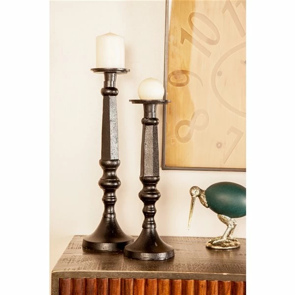 New ๐งจ Grayson Lane 3-Candle Metal Pillar Holder - 12-in, 15-in, 18-in ๐ 2 New ๐งจ Grayson Lane 3-Candle Metal Pillar Holder - 12-in, 15-in, 18-in ๐ - Image 2