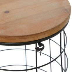 Hot Sale ✔️ Grayson Lane Set of 3 18-in , 20-in , 23-in Farmhouse Storage Basket - Brown - Metal 🔔 -GRAYSON LANE Sales 2022 330858610 AlternateImage3 l