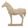 Coupon ✔️ Grayson Lane Horse Vintage Sculpture - Beige Poly Stone - 19-in X 12-in 👍
