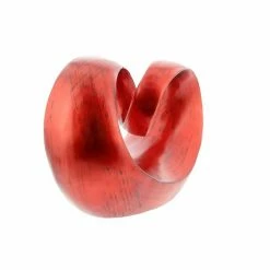 Discount 👍 Grayson Lane Abstract Contemporary Sculpture - Red Poly Stone - 9-in X 12-in 😉 -GRAYSON LANE Sales 2022 330858615 AlternateImage4 l