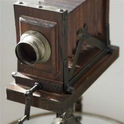 Deals 🌟 Grayson Lane Vintage Camera Sculpture - Brown Wood - 17-in X 11-in 🎁 7 Deals 🌟 Grayson Lane Vintage Camera Sculpture - Brown Wood - 17-in X 11-in 🎁 -GRAYSON LANE Sales 2022 330858632 AlternateImage2 l