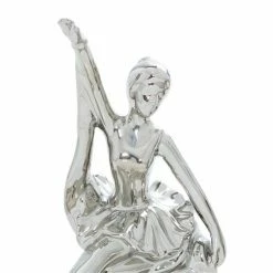 Best Pirce ❤️ Grayson Lane 6-in x 7-in Silver Glam Dancer Sculpture Porcelain - Set of 2 🌟 -GRAYSON LANE Sales 2022 330858651 AlternateImage2 l