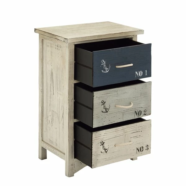 Hot Sale β€οΈ Grayson Lane Coastal White 3-Drawer Accent Chest π 4 Hot Sale β€οΈ Grayson Lane Coastal White 3-Drawer Accent Chest π - Image 4
