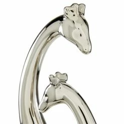 Flash Sale 🎉 Grayson Lane 15-in x 11-in Contemporary Sculpture Silver Ceramic Giraffe 😍 -GRAYSON LANE Sales 2022 330858660 AlternateImage2 l