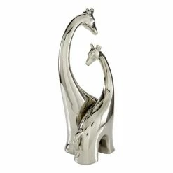 Flash Sale 🎉 Grayson Lane 15-in x 11-in Contemporary Sculpture Silver Ceramic Giraffe 😍 -GRAYSON LANE Sales 2022 330858660 AlternateImage3 l