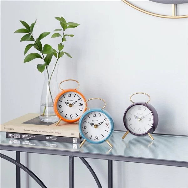 Cheapest 🎁 Grayson Lane Multiple Colours Analogue Round Tabletop Clock - Set of 3 🔥 2 Cheapest 🎁 Grayson Lane Multiple Colours Analogue Round Tabletop Clock - Set of 3 🔥 - Image 2
