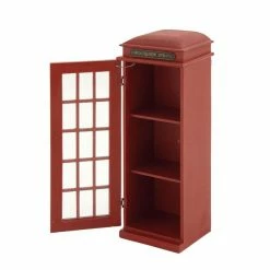 Top 10 🧨 Grayson Lane 30-in x 11-in Vintage CD Holder Red Wood 👍 -GRAYSON LANE Sales 2022 330858667 AlternateImage4 l