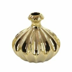 Top 10 ๐ Grayson Lane 6-in x 6-in Glam Vase Gold Stoneware - Set of 3 ๐ 6 Top 10 ๐ Grayson Lane 6-in x 6-in Glam Vase Gold Stoneware - Set of 3 ๐ -GRAYSON LANE Sales 2022 330858668 AlternateImage4 l