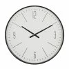 Hot Sale 🛒 Grayson Lane Black/White Analogue Round Wall Standard Clock 🎉