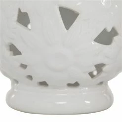 Wholesale 👏 Grayson Lane 1 Candle White Ceramic Lantern Candle Holder 👍 -GRAYSON LANE Sales 2022 330858670 AlternateImage3 l