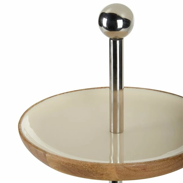 Cheapest 👏 Grayson Lane 14-in x 20-in Contemporary Tray Brown Wood 💯 3 Cheapest 👏 Grayson Lane 14-in x 20-in Contemporary Tray Brown Wood 💯 - Image 3