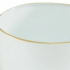 Best Sale 🔔 Grayson Lane Natural Decorative Jar White Metal - Set of 2 🎉 -GRAYSON LANE Sales 2022 330858682 AlternateImage3 l