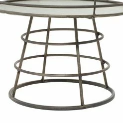 Best Pirce 🎁 Grayson Lane 10-in x 12-in Farmhouse Tray Stand Grey Iron ❤️ -GRAYSON LANE Sales 2022 330858687 AlternateImage3 l