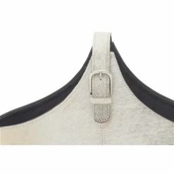 Buy ✔️ Grayson Lane 15-in x 17-in x 5-in Modern Magazine Rack Holder White Leather 😉 -GRAYSON LANE Sales 2022 330858688 AlternateImage2 l