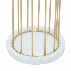 New 💯 Grayson Lane 2 Candle Gold Stone Pillar Contemporary Candle Holder - Set of 2 🥰 -GRAYSON LANE Sales 2022 330858691 AlternateImage3 l