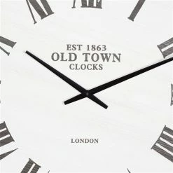 Flash Sale 🔔 Grayson Lane White Analogue Round Wall Clock 😍 -GRAYSON LANE Sales 2022 330858694 AlternateImage4 l