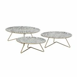 Top 10 😍 Grayson Lane 11-in x 12-in White Metal Farmhouse Cake Stand - Set of 3 🎁