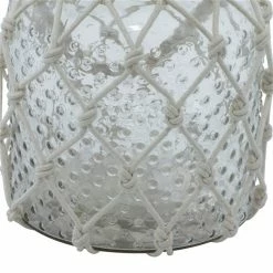 Hot Sale 🧨 Grayson Lane 1 Candle Clear Glass Lantern Coastal Candle Holder 🛒 -GRAYSON LANE Sales 2022 330858706 AlternateImage3 l
