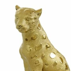 Coupon 🔔 Grayson Lane Gold Glam Leopard Sculpture Porcelain - Set of 2 👍 -GRAYSON LANE Sales 2022 330858711 AlternateImage2 l