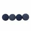 Budget ❤️ Grayson Lane 4-in x 4-in Coastal Decorative Orbs Blue Cotton - Set of 4 🎉
