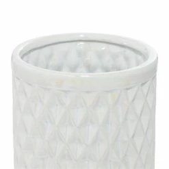 Best deal 🔥 Grayson Lane Modern Decorative Jar Cream stoneware - Set of 2 🔥 -GRAYSON LANE Sales 2022 330858720 AlternateImage3 l