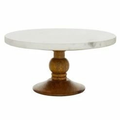 Flash Sale 😀 Grayson Lane 6-in x 12-in Natural White Marbles Serving Tray 🤩