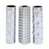 New ⭐ Grayson Lane 12-in x 3-in Glam Silver Ceramic Vase - Set of 3 💯